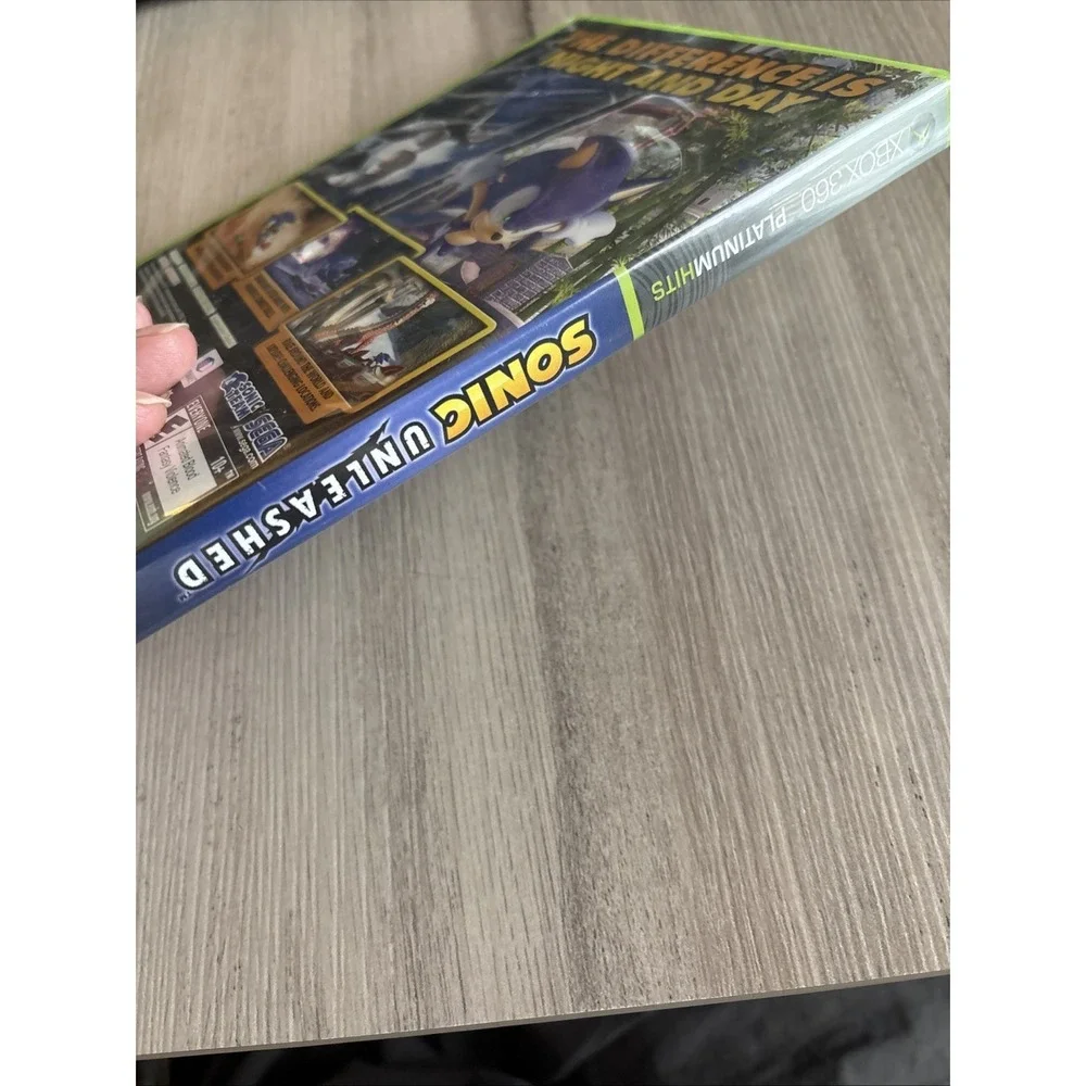 Sonic Unleashed Xbox 360 - Tested and Working - Manual‎ Included, Good Condition